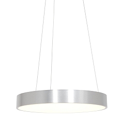 Pendel RINGLEDE - � 48CM stor, rund, direkte / indirekte IP20, a�lv b�rstet d�mpbar