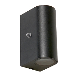 Steinhauer Udend�rs V�glampe, LED, 2-flammer, 4W, 2700K, IP44, sort