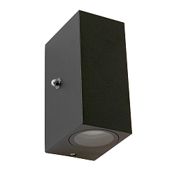 Steinhauer Udend�rs V�glampe, LED, 2-flammer, 4W, 2700K, IP44, sort