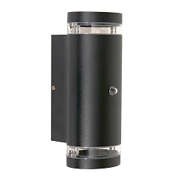 Steinhauer Udend�rs V�glampe, LED, 2-flammer, 4W, 2700K, IP54, sort