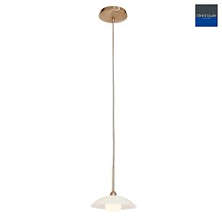 pendant luminaire SOVEREIGN CLASSIC 1 flame G9 IP20, brushed bronze dimmable