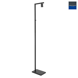 floor lamp STANG down, square, with switch, without shade E27 IP20, black matt dimmable