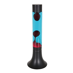 Bordlampe VOLCAN cylindrisk, med afbryder E14 IP20, sort mat 