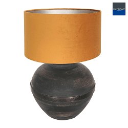 table lamp LYONS B E27 IP20, gold, black