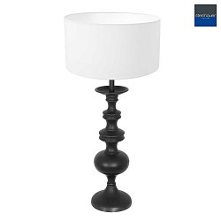 table lamp LYONS C E27 IP20, black, white