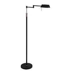 Mexlite Standerlampe KARL, 1-flamme, sort