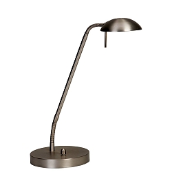 Mexlite Bordlampe BIRON, 1-flamme, bronze