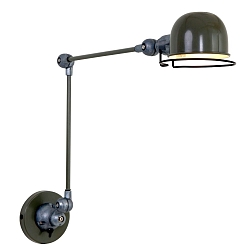 Mexlite Wall luminaire DAVIN, 1 flame, reflector, green
