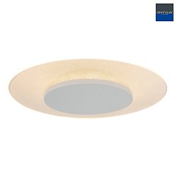 ceiling luminaire LIDO small, round, indirect, perforated IP20, white matt dimmable