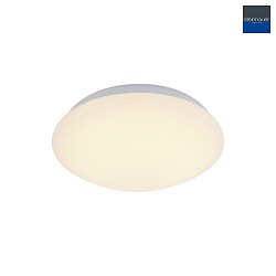 outdoor ceiling luminaire GALAXY small, round, switchable, cambered IP44, white matt 