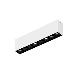 Loftlampe LINOO SURFACE 8.0 8-flammer, firkantet IP20, hvid mat, hvid blank d�mpbar