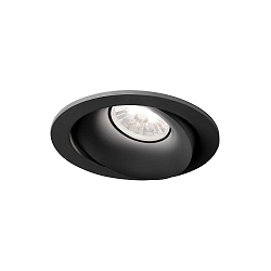Indbygnings loftlampe RONY 1.0 1-flamme IP20, sort d�mpbar