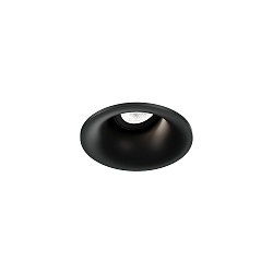 Indbygget spotlys RONY ADJUST PETIT 1.0 svingbar, med bladfjedre IP20, sort mat