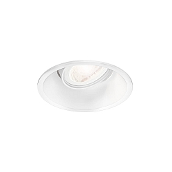 Downlight DEEP ADJUST 1.0 med bladfjedre GU10 IP20, hvid d�mpbar