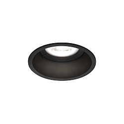 Recessed spot DEEP IP44 1.0 PAR16, GU10 max. 12W, with standard springs, black