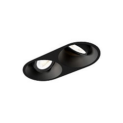 Recessed spot DEEP 2.0 PAR16, 2x GU10 max. 12W, black