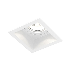 Indbygnings loftlampe PLANO 1-flamme IP44, hvid d�mpbar