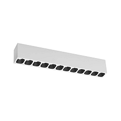 Spot PIRRO PETIT CEILING SURF 12.0 IP20, sort mat, hvid mat 