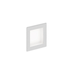 V�gindbygningslampe LITO WALL REC 1.0 IP20, aluminium anodiseret 