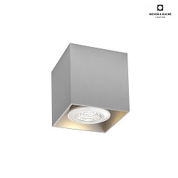 Ceiling luminaire BOX 1.0 PAR16, GU10 max. 12W, aluminum