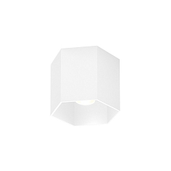 Downlight HEXO 1.0 - PAR16 1-flamme, firkantet, uden reflektor GU10 IP20, mat, trafik hvid d�mpbar