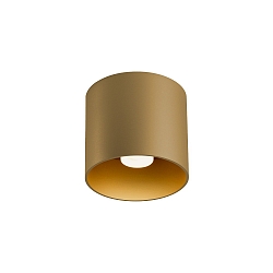 Downlight RAY 1.0 - PAR16 cylindrisk, uden reflektor GU10 IP20, guld d�mpbar