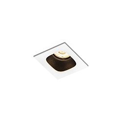 LED Recessed spot PIRRO 1.0, 1 Spot 4.5W 2700K, CRi >90, dimmable, black