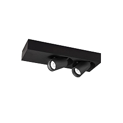 Spot BLIEK PETIT CEILING SURF 2.0 IP20, sort mat d�mpbar