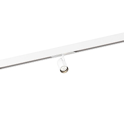 Skinne spot CENO 1.0 ON STREX 48V TRACK - ON/OFF til VDU-arbejdsstation, omskiftelig, kardanisk drejning IP20, hvid mat 
