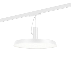 3-faset pendul ROOMOR OFFICE ON TRACK 1.0 IP20, hvid mat d�mpbar