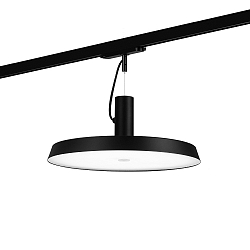 3-faset pendul ROOMOR OFFICE ON TRACK 1.0 mikroprismatisk IP20, sort mat d�mpbar