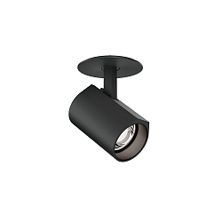 Loftlampe CENO 1.0 Dim-To-Warm, med bladfjedre, kardanisk drejning, halvt fors�nket IP20, sort mat d�mpbar