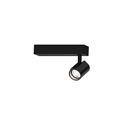 Spot CENO CEILING SURF 1.0 IP20, sort mat d�mpbar