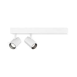 overflade lampe CENO 2.0 2-flammer, svingbar, drejelig IP20, hvid d�mpbar