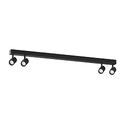 overflade lampe CENO 4.0 4-flammer, svingbar, drejelig IP20, sort d�mpbar