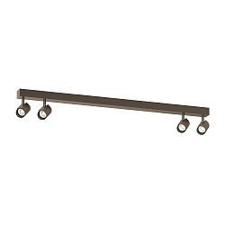 overflade lampe CENO 4.0 4-flammer, svingbar, drejelig IP20, bronze d�mpbar