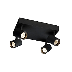 Spot CENO CEILING SURF 4.1 IP20, sort mat d�mpbar