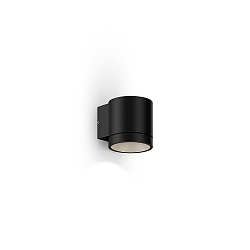 Udendørs wall luminaire TAIO OUTDOOR WALL SURF 1.0 IP65, sort mat dæmpbar