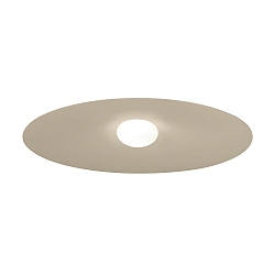 Loftlampe CLEA CEILING SURF 3.0 IP20, silkegr� d�mpbar