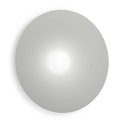 V�glampe CLEA WALL SURF 3.0 IP20, silkegr� d�mpbar