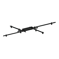 Loftlampe TRACE GRID 1.0 down, direkte IP20, mat, kulsort d�mpbar
