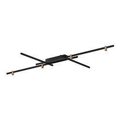 Loftlampe TRACE GRID 2.0 up / down, direkte / indirekte IP20, champagne, mat, kulsort d�mpbar