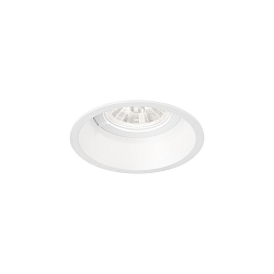 Indbygget spotlys DEEP 1.0 1-flamme, stiv, med klemfjedre IP20, mat, trafik hvid d�mpbar