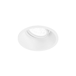 Indbygnings loftlampe DEEP ADJUST 1.0 - LED med bladfjedre, kardanisk drejning IP20, mat, trafik hvid d�mpbar