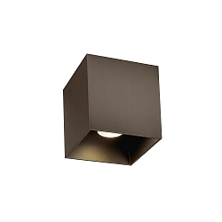 Loftlampe BOX CEILING SURF 1.0 1-flamme, DALI styrbar IP20, bronze d�mpbar
