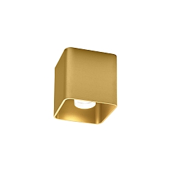 ceiling luminaire DOCUS CEILING SURF 1.0 DALI controllable IP20, gold dimmable