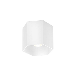 Loftlampe HEXO CEILING SURF 1.0 1-flamme IP20, hvid mat d�mpbar