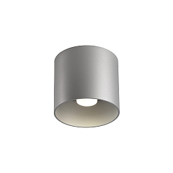 ceiling luminaire RAY CEILING SURF 1.0 1 flame, Dim-To-Warm IP20, brushed aluminium dimmable