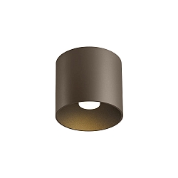 Loftlampe RAY CEILING SURF 1.0 1-flamme, DALI styrbar IP20, bronze d�mpbar