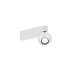 Loftlampe LECA 1.0 1-flamme, kardanisk drejning IP20, hvid mat d�mpbar